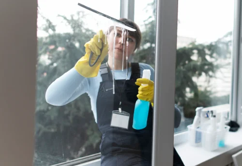 Nettoyage de vitres intérieures et extérieures à Garat